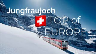 Jungfraujoch  Incredible Views at the Top of Europe 🚠❄️Travel Guide  Summer in Switzerland 🇨🇭 [upl. by Ettenal]