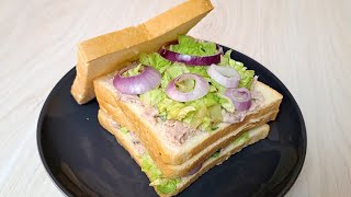 Make Zesty Tuna Salad Sandwich [upl. by Nobel]