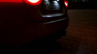 Jaguar XE 25t custom exhaust [upl. by Devinna]