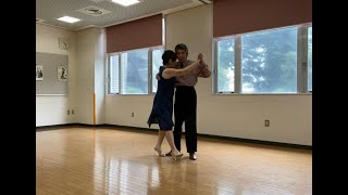 Ida Shiegel amp Yoko「Recien」Pedro Laurenz  Alberto Podesta Tango Dance Milonga Style [upl. by Jorie]