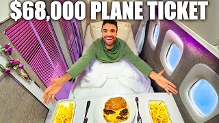 24 HOURS in WORLD’S BEST FIRST CLASS Record Breaking 68000 Ticket [upl. by Hauhsoj]