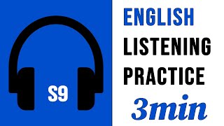 Get English Listening Skill in 3 min  S9 [upl. by Irrak]