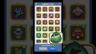 Chest of Choice and Book of Secrets Which Legendary Card Should I Choose  Rush Royale Shorts [upl. by Lsiel]