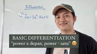 F5 Add Math  Basic Differentiation  Asas Pembezaan [upl. by Niloc304]