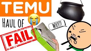 TEMU Halloween Bag of Fail [upl. by Steffin]