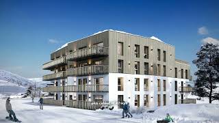 New skiin skiout residence in Tignes Le Lavachet [upl. by Lutero]