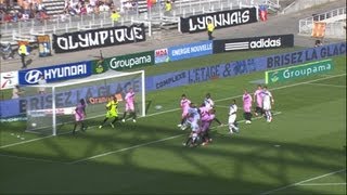 Goal Michel BASTOS 65  Olympique Lyonnais  ESTAC Troyes 41  201213 [upl. by Marks]