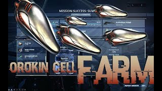 Warframe Orokin Cell Farm 2019 Update 10 Orokin Cells Per 15 min or less [upl. by Shreeves]