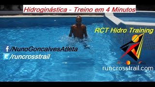 Hidroginástica Treino Abdominal e perder peso em 4 minutos [upl. by Yhtur]