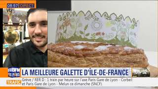 Jeremy Joaquim lauréat de La Meilleure Galette dÎle de France 2020 ancien apprenti à lEPMT [upl. by Nylauqcaj]