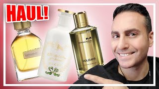 HUGE FRAGRANCE HAUL OF SOME SUMMER GEMS  POPULAR NICHE FRAGRANCES FOR MEN AND WOMEN [upl. by Nnazil]