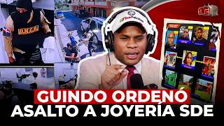 TOLENTINO FILTRA AUDIOS DE GUINDO JEFE DE LOS FANTASMAS ORDENÓ ASALTO A JOYERÍA SDE [upl. by Alvord61]