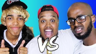 EPIC 1V1 RAP BATTLE  DARKEST MAN V YOUNG LAMPOST [upl. by Bernadene407]