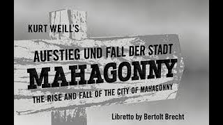 Lotte Lenya quotAUFSTIEG UND FALL DER STADT MAHAGONNYquot Kurt Weill [upl. by Richia908]