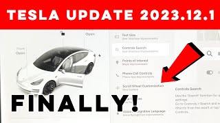 Latest Tesla Update 2023121 Has 6 HIDDEN Changes [upl. by Georgine911]