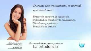 Consejos y recomendaciones para antes y después de la Ortodoncia [upl. by Joscelin653]