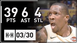 Eric Bledsoe Full Highlights Bucks vs Lakers 20180330  39 Pts 6 Ast 4 Stl [upl. by Iasi]