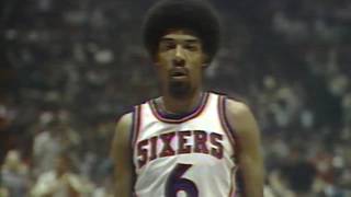 1977 NBA Finals Look Back Philadelphia 76ers vs Portland Trail Blazers [upl. by Kemppe]