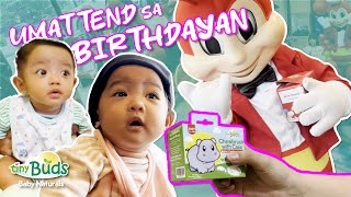 UNANG ATTEND NA BIRTHDAYAN  JIAN JIANA VLOGS [upl. by Jak73]