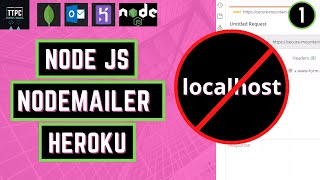 DEPLOY Nodejs API On Heroku  Sending Emails with Nodemailer [upl. by Eisnil]