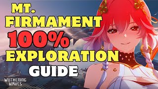 MT FIRMAMENT 100 EXPLORATION GUIDE  ALL CHESTS amp HERITAGES  WUTHERING WAVES [upl. by Boothe]