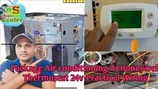 Honeywell Thermostat 24v Practical Wiring [upl. by Atlante]