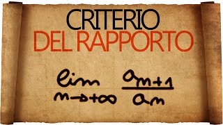 Serie  Criterio del Rapporto e Proprietà Utili [upl. by Steffi900]