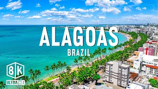 Alagoas 8K UHD – Discover South Americas Beautiful Beach Paradise [upl. by Wellington]