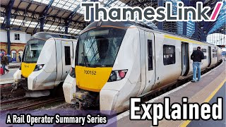 Thameslink EXPLAINED  A Rail Operator Summary [upl. by Soraya131]