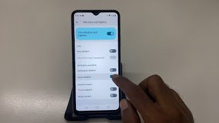 Realme C53 me Media vibration on off kaise kare [upl. by Meesan]