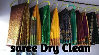 how to saree dry cleaning process Rachnadryclean [upl. by Slayton691]