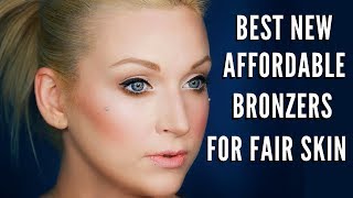 Best Affordable Bronzer Palettes for Pale Skin  mathias4makeup [upl. by Oremor]