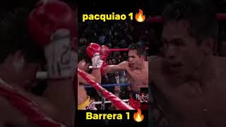 pacquiaoVSbarrerafigth 1🔥🥊 short [upl. by Rolandson237]