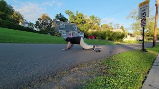 Landyachtz Drop Cat 38 Seeker Slides amp Cruise [upl. by Kirsten]