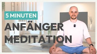 Meditation für Anfänger  5 Min geführt für jeden Tag [upl. by Nitfa573]