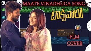 Maate Vinadhuga Song Cover  Taxiwala Movie Song  Vijay  Jakes Bejoy Music  FLM Cover RajPianist [upl. by Aliza]