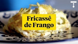 RECEITA DE FRICASSÊ DE FRANGO FÁCIL [upl. by Scriven]