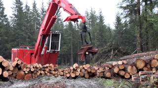 Madill 3800C Log Loader [upl. by Nallac856]