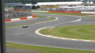 Silverstone 2013 FP2 view from Maggotts amp Becketts Grandstand [upl. by Acimahs]