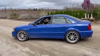 2001 Audi S4 Vr6 Turbo Swap 276 Cams Nogaro [upl. by Odanref]