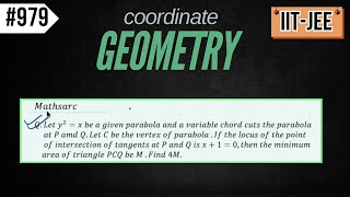 979 Jee maths problem based on coordinate geometry [upl. by Beaudoin477]