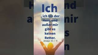 Die Bibel  Jesaja 43  11 [upl. by Hamfurd796]