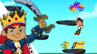 Jakes Birthday Bounce  Jake and the Neverland Pirates online game for kids [upl. by Gnol]