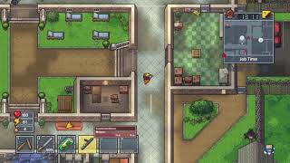 Escapists 2 Beginners Guide Escaping Prisons Basic Combat and Robbing Keys [upl. by Eimoan]