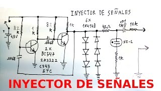 04EL INYECTOR DE SEÑALES  CIRCUITO TEORIA Y PRACTICA DE USO [upl. by Yartnoed]