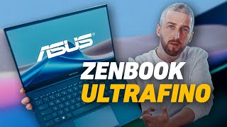 Review Notebook ASUS Zenbook 14 UX3405MA ultrafino com tela OLED e Intel Core Ultra  Arc Graphics [upl. by Aralk]