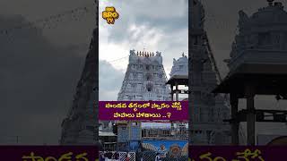 పాండవ తీర్థంలో స్నానం చేస్తే పాపాలు పోతాయి   tirumala devotional devotionalvideo [upl. by Devol]