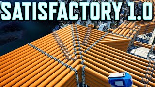 Satisfactory 10 Full Release Live Gameplay amp Guide Day 1 [upl. by Jemy]