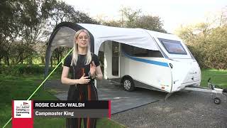 2022 Campmaster King caravan review Camping amp Caravanning [upl. by Suiluj]