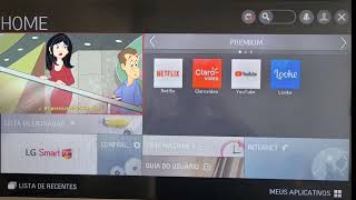 LG SMART TV  O SHOW DOS LOONEY TUNES  PATOLINO O MAGO • HOME [upl. by Wolfson]